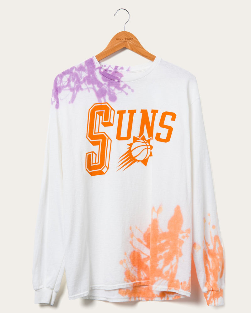 Phoenix Suns Tie Dye Long Sleeve Tee | Junk Food Clothing | Junk