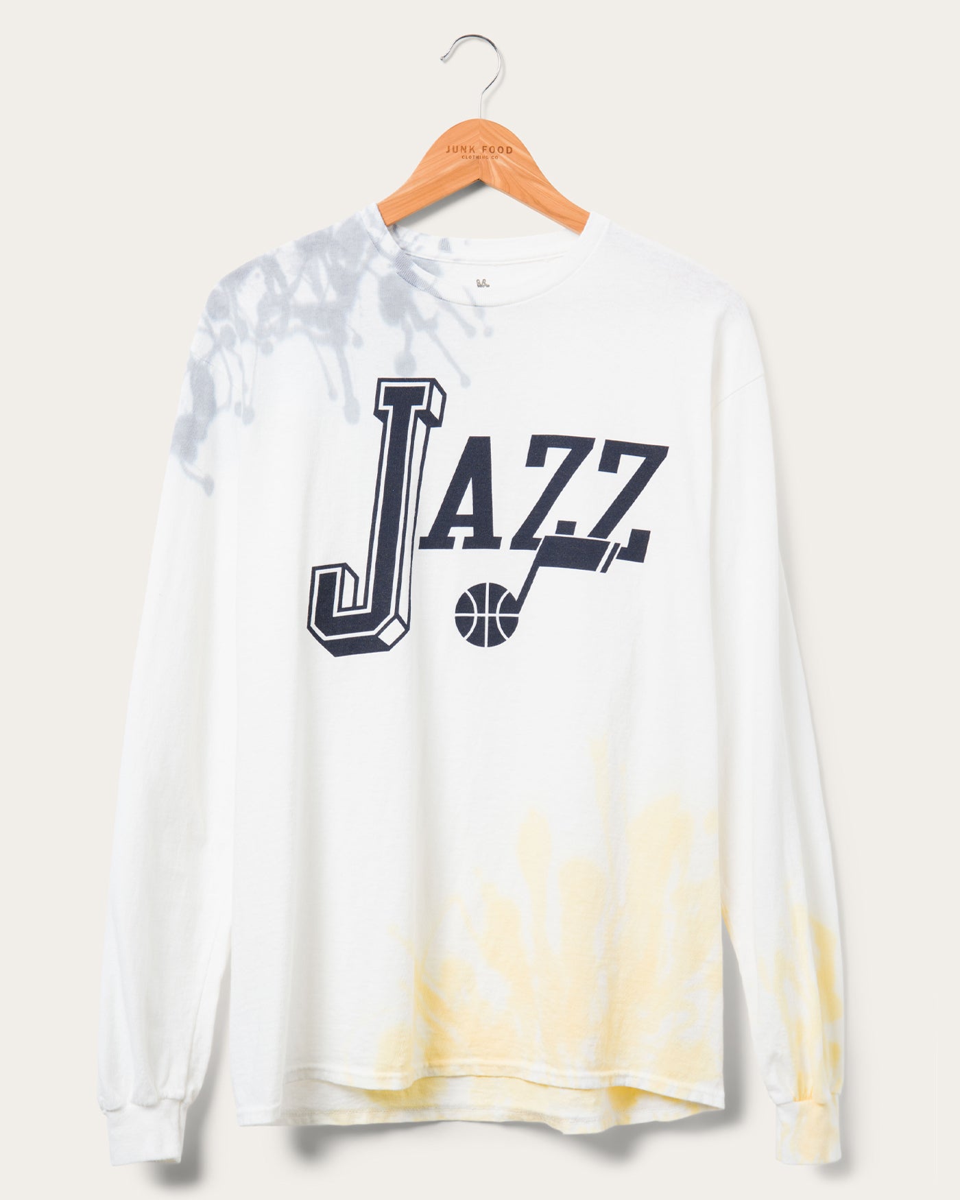 NBA Utah Jazz Tie Dye Flea Market Long Sleeve