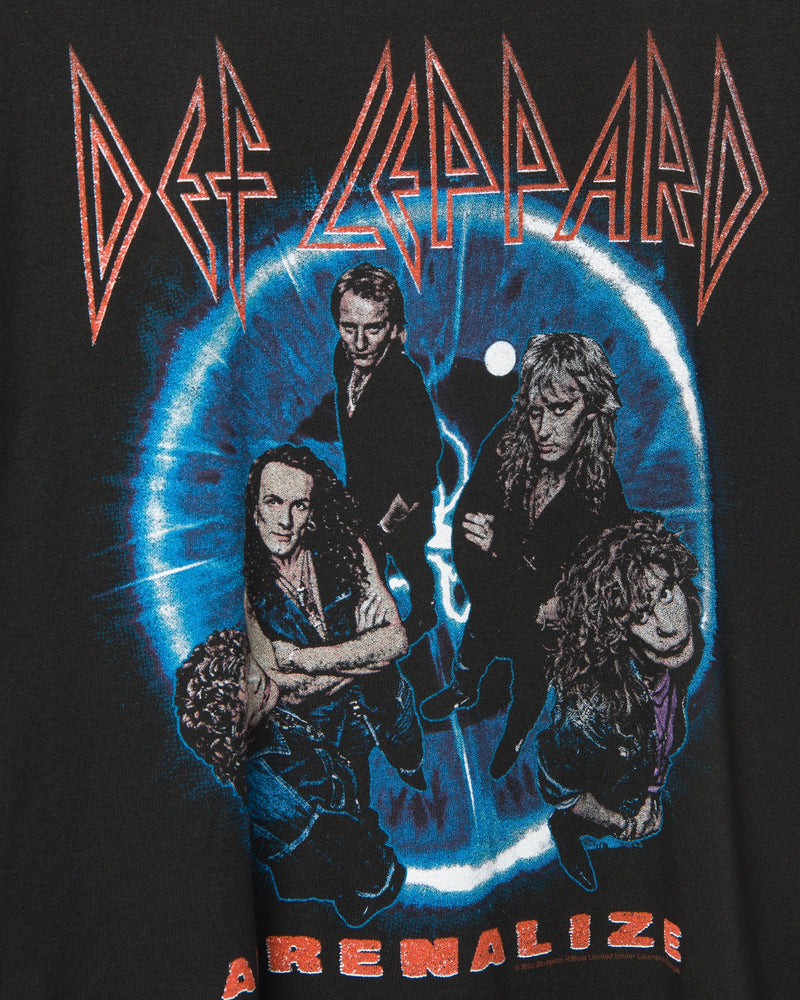 Def Leppard The 7 Day Week Tour Vintage Tee | Junk Clothing | Junk Food Clothing