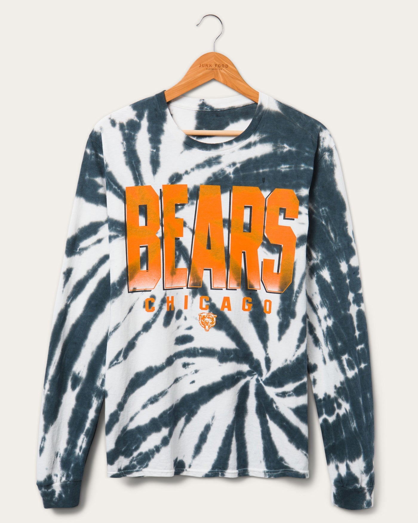 Bears Game Time Tie Dye Long Sleeve