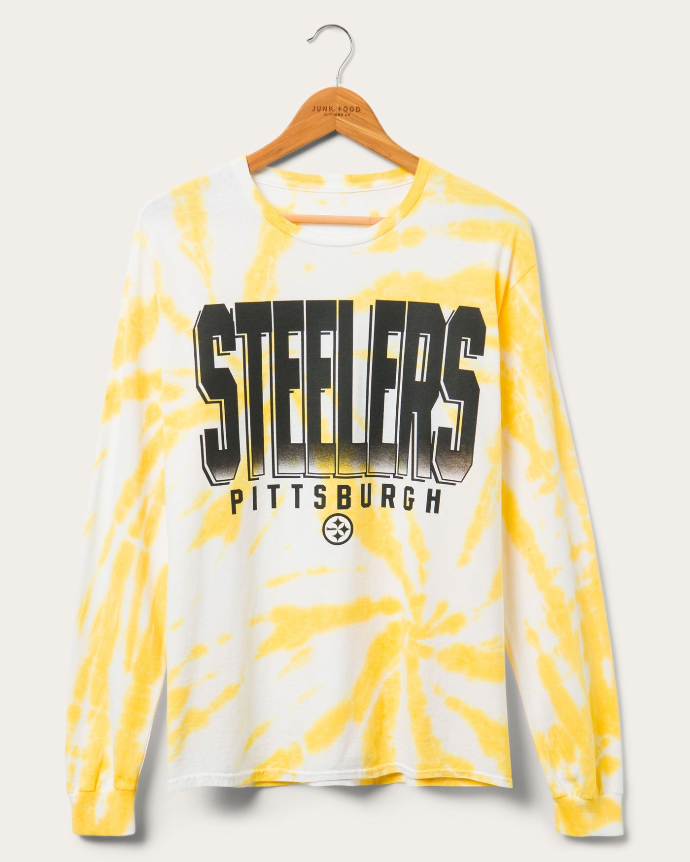 Steelers Game Time Tie Dye Long Sleeve