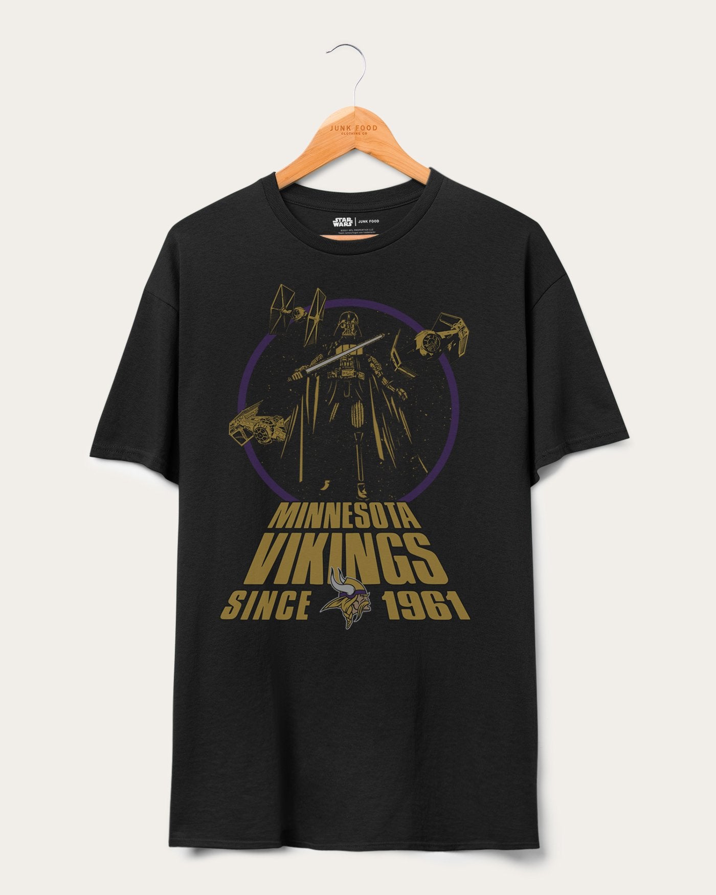 Vikings Star Wars��� Title Crawl Tee