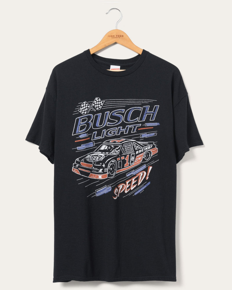 Busch Front and Back Print Pocket Tee Shirt