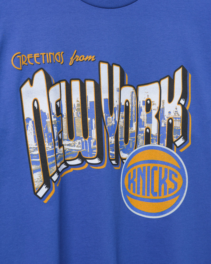 Women's NBA New York Knicks Slim Ringer Tee