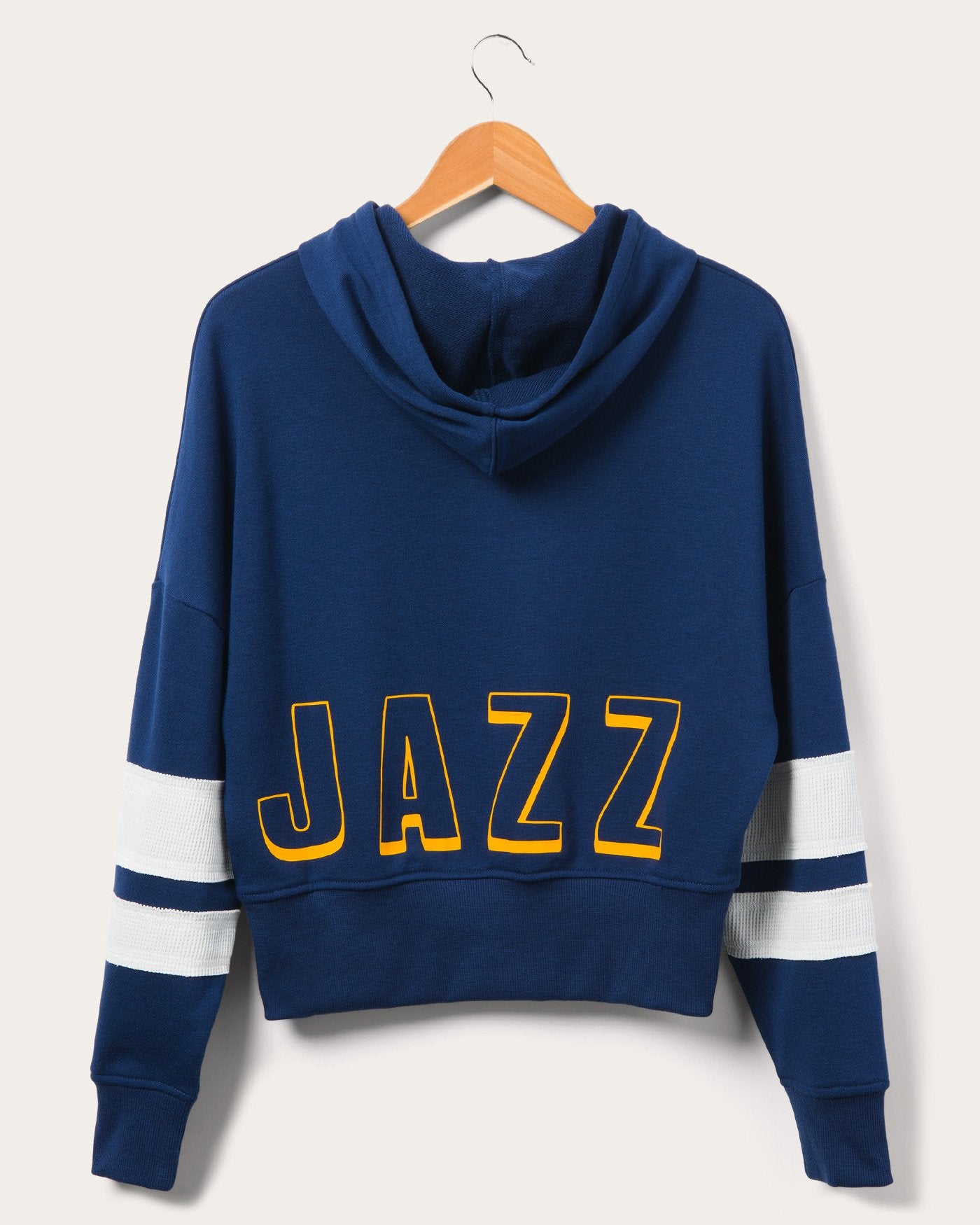 Women's Jazz Overtime Striped Fleece Hoodie