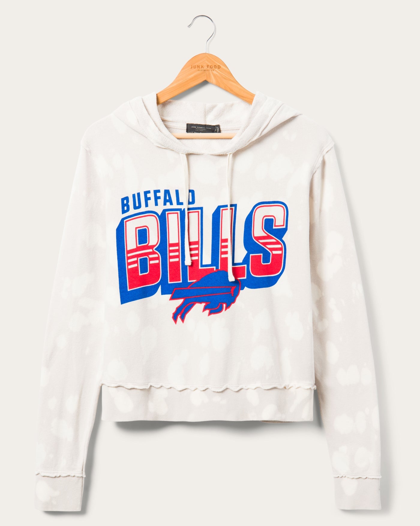 Womens Bills Touchdown Tie Dye Hoodie