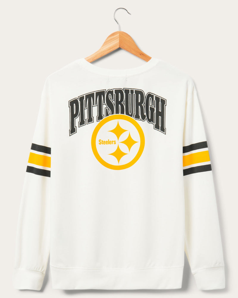 Pittsburgh Steelers Women's 1st & Fashion Long Sleeve Shirt