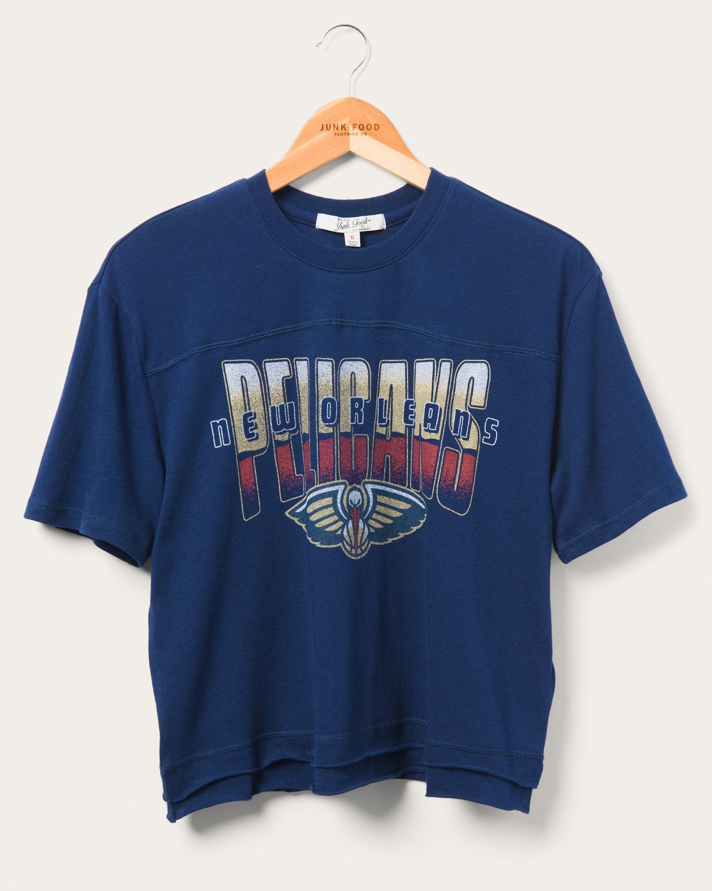 Women's Pelicans Courtside Cropped Tee