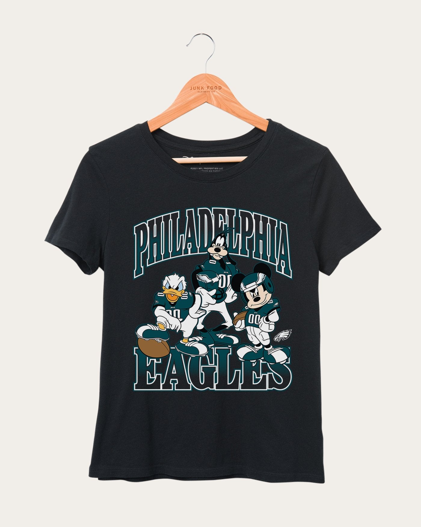 Women's Eagles Disney Huddle Up Tee