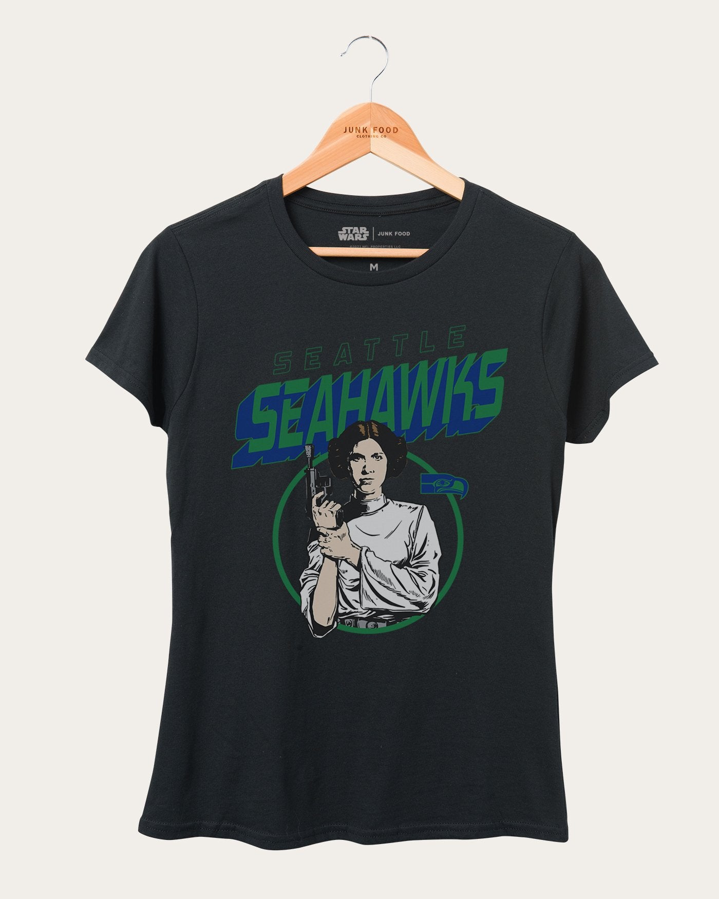 Women's Seahawks Star Wars™ Princess Leia Tee