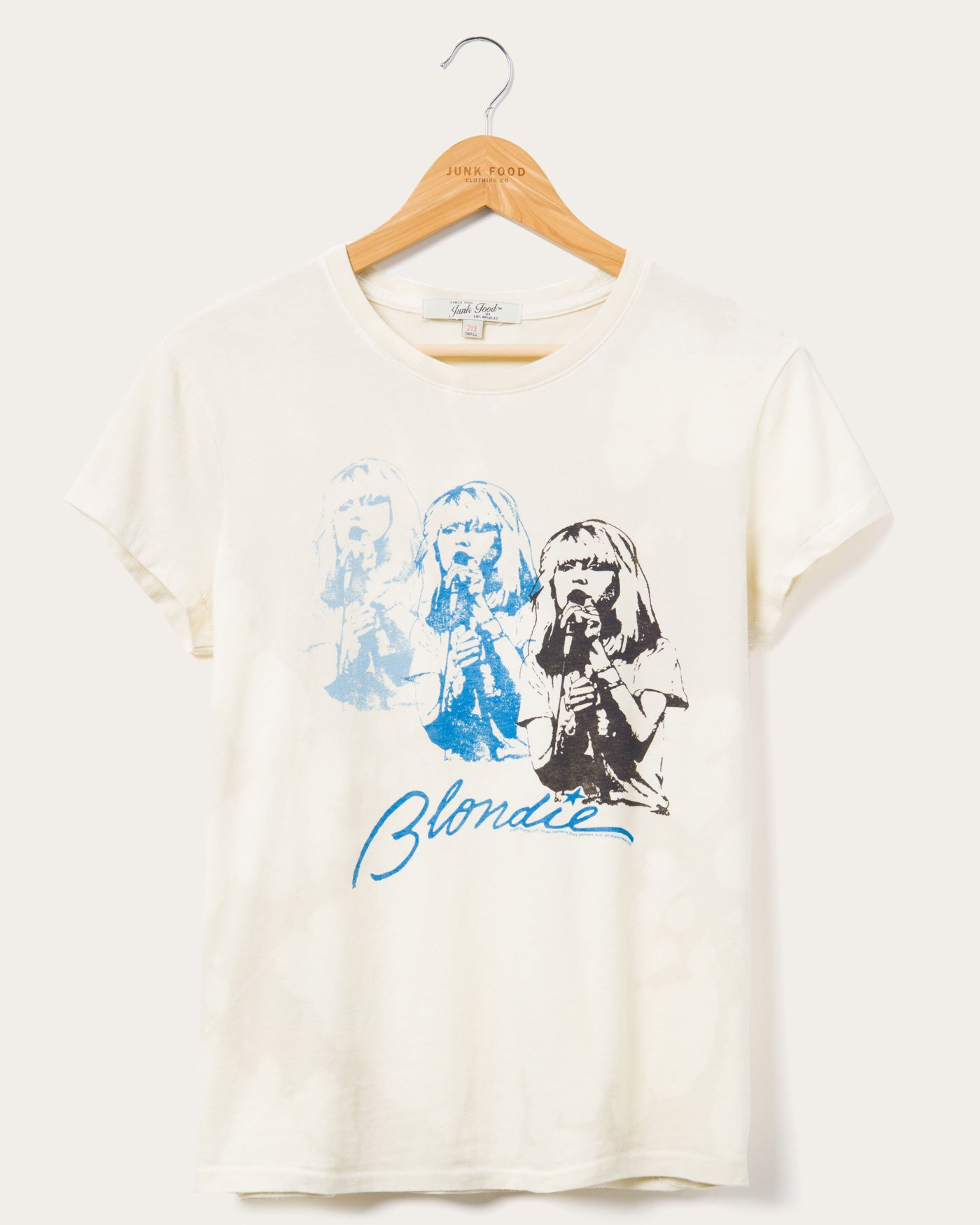 Women's Blondie Bleach Dye Vintage Tee