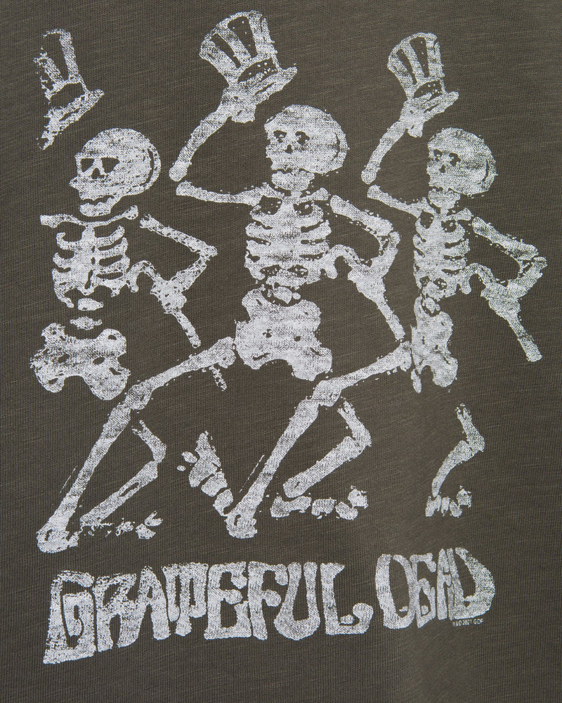 grateful dead shirt skeleton