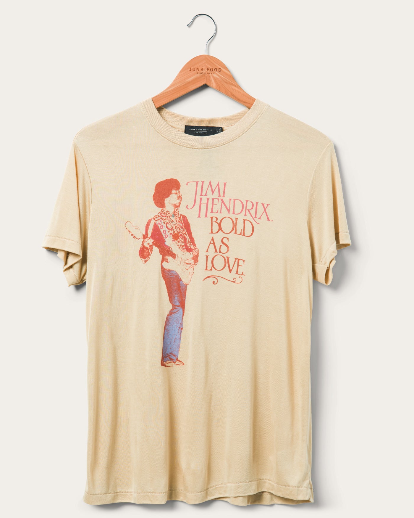 Women's Jimi Hendrix Bold as Love Vintage Tissue Tee