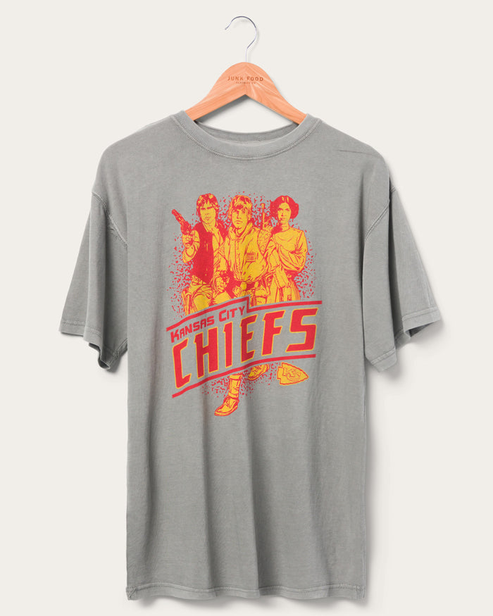 Junk Food Clothing x NFL - Kansas City Chiefs - Team Spotlight - Mens and Womens Short Sleeve Fan Shirt - Size Small