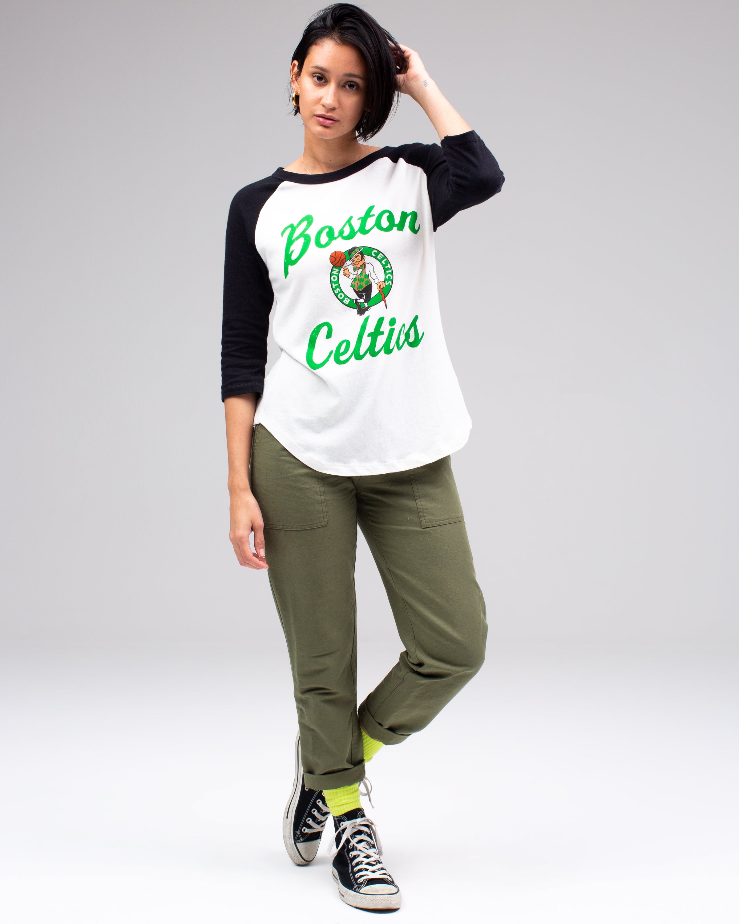 WOMENS CELTICS RAGLAN