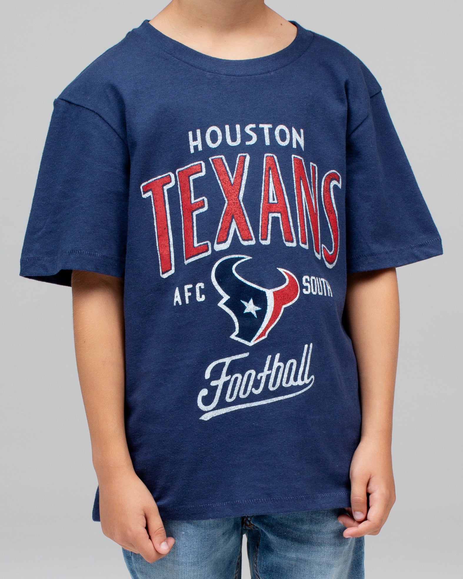 BOYS TEXANS TOUCHDOWN TEE