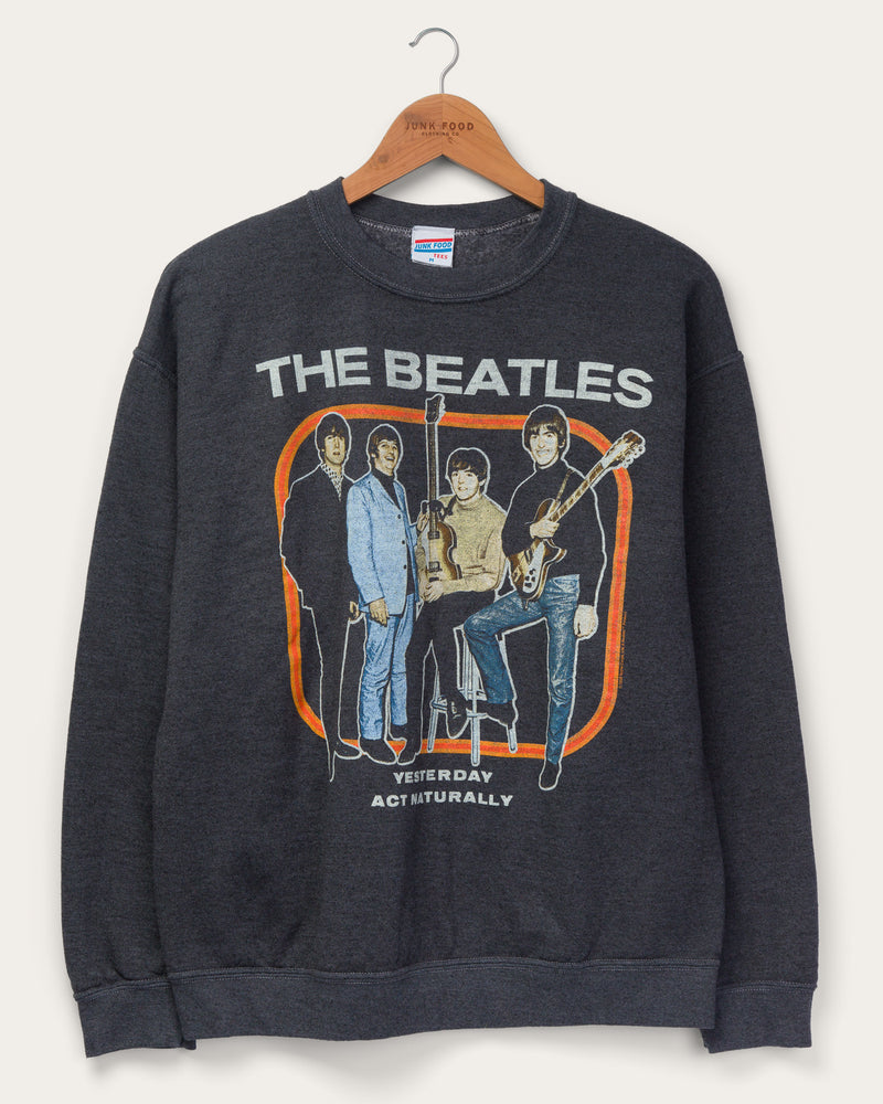 The Beatles Guitar Pose Flea Market Fleece | Junk Food Clothing