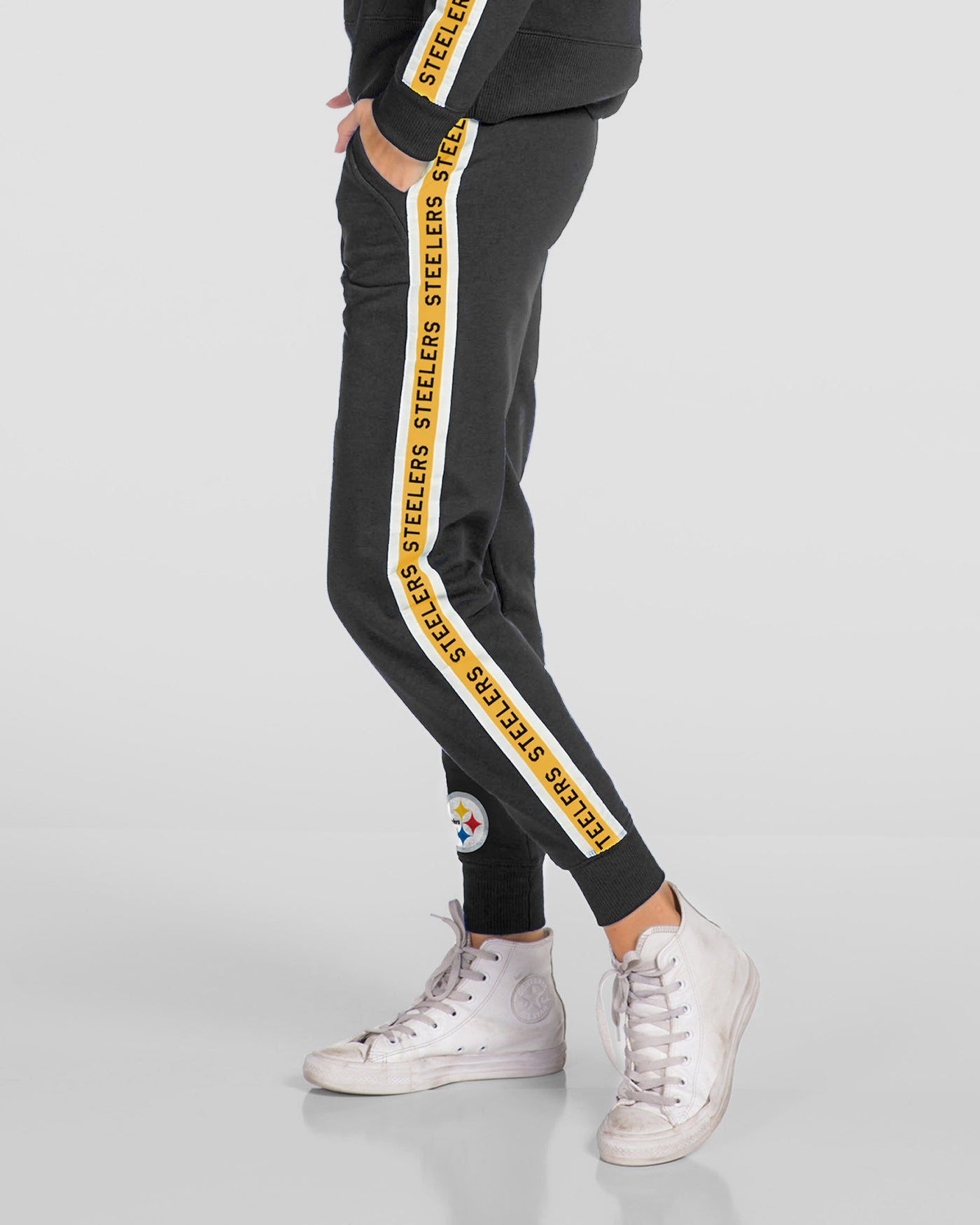 Womens Steelers Sunday Jogger Pants Junk Food Clothing