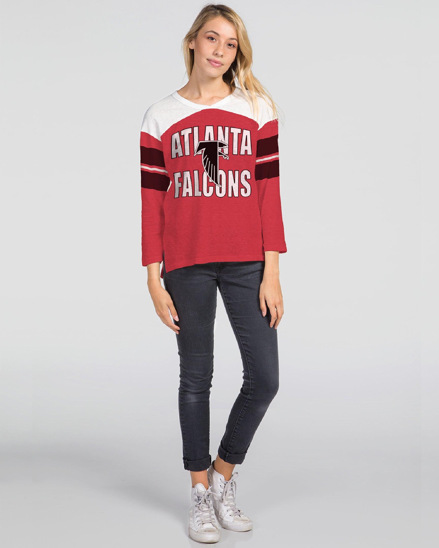 Women's Falcons Jersey Long Sleeve Top