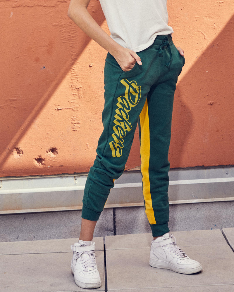 Junk Food Womens NFL Green Bay Packers Sunday Jogger Sweatpants