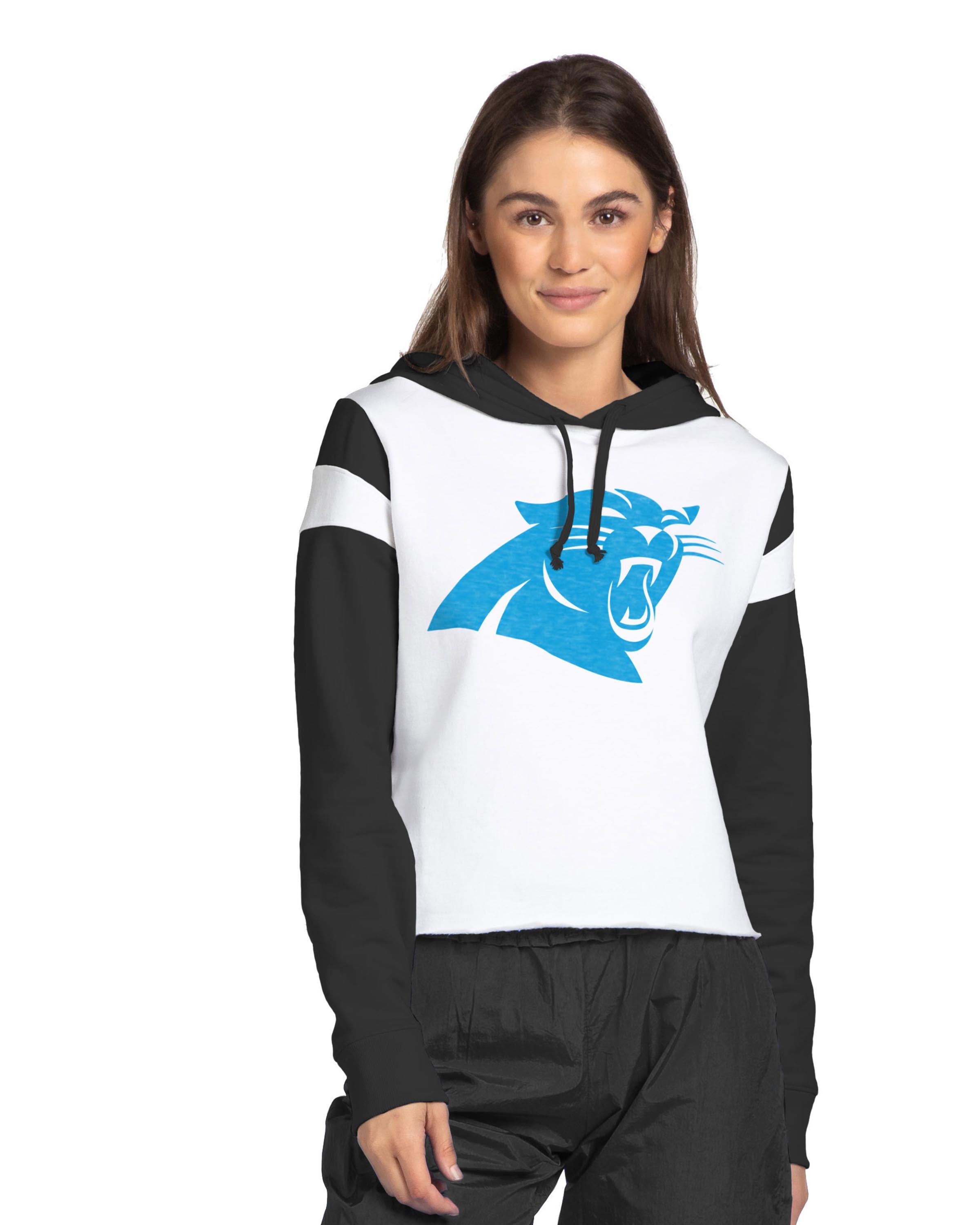 Women's Panthers Cropped Hoodie