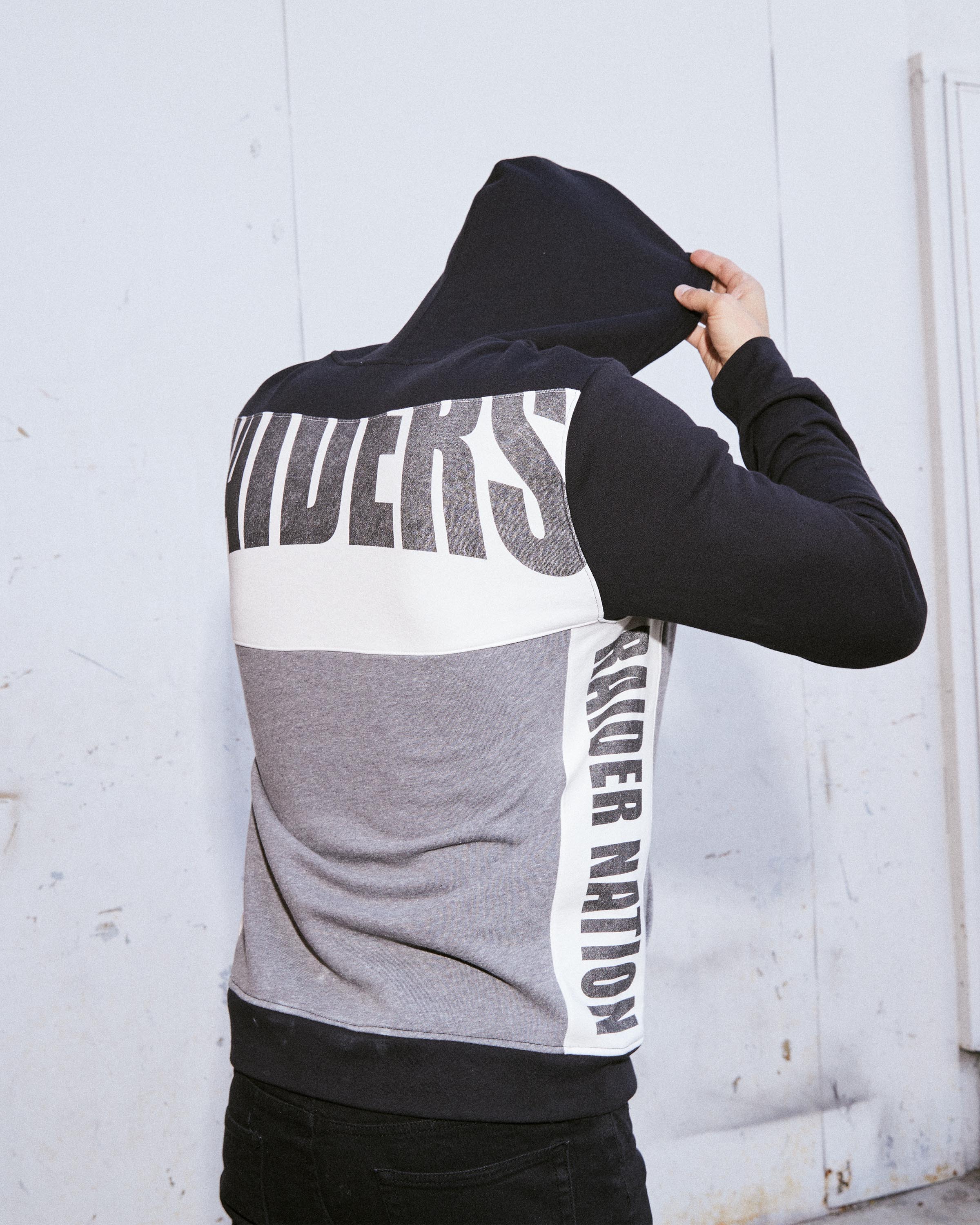 Men's Raiders Colorblock Hoodie