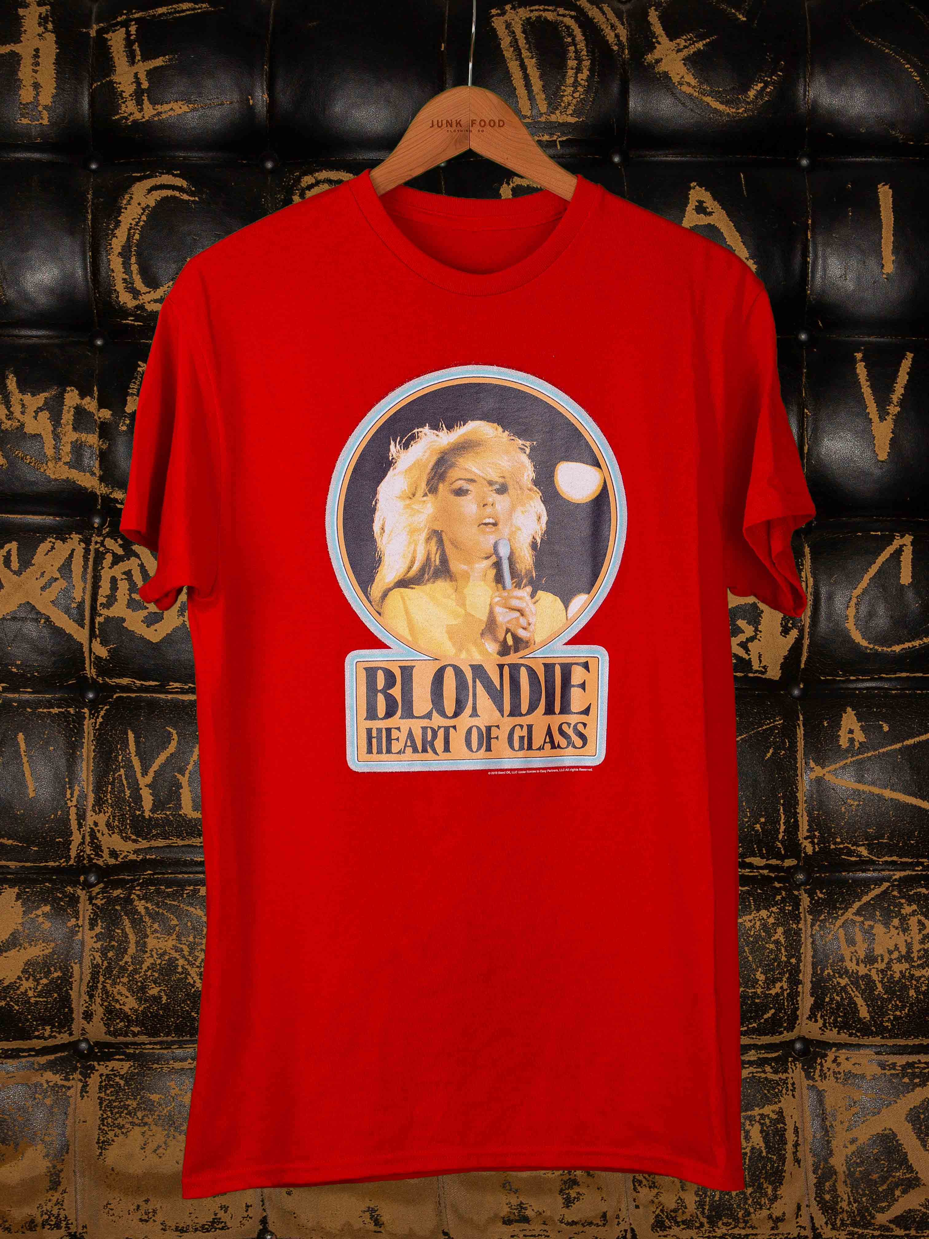 WOMENS BLONDIE HEART OF GLASS FLEA MARKET TEE