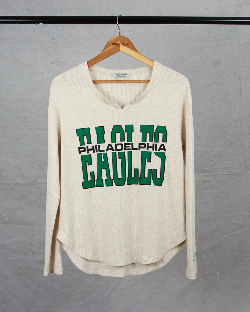 Philadelphia Eagles Junk Food Clothing Crew Sweatshirt Womens