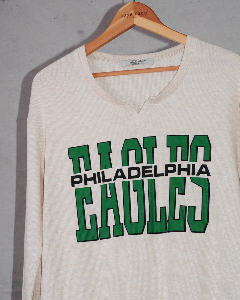 Junk Food Womens NFL Philadelphia Eagles Super Soft Thermal Shirt