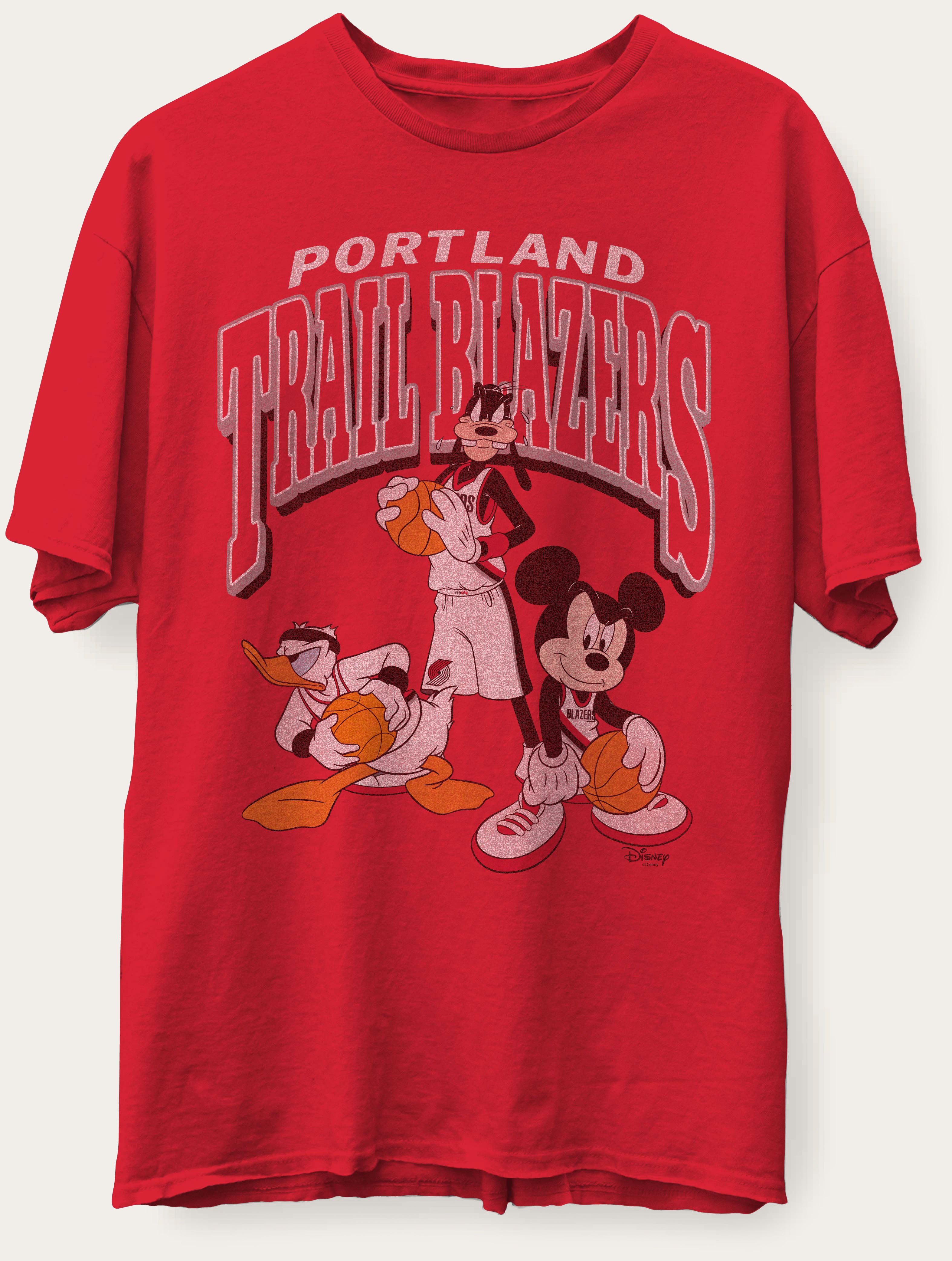 UNISEX TRAIL BLAZERS TEAM MICKEY SQUAD TEE