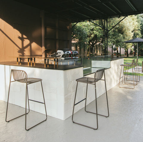 Modern Outdoor Bar Seating