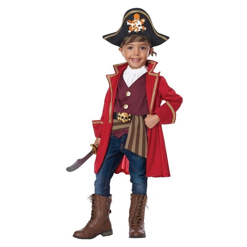 kids pirate captain costume