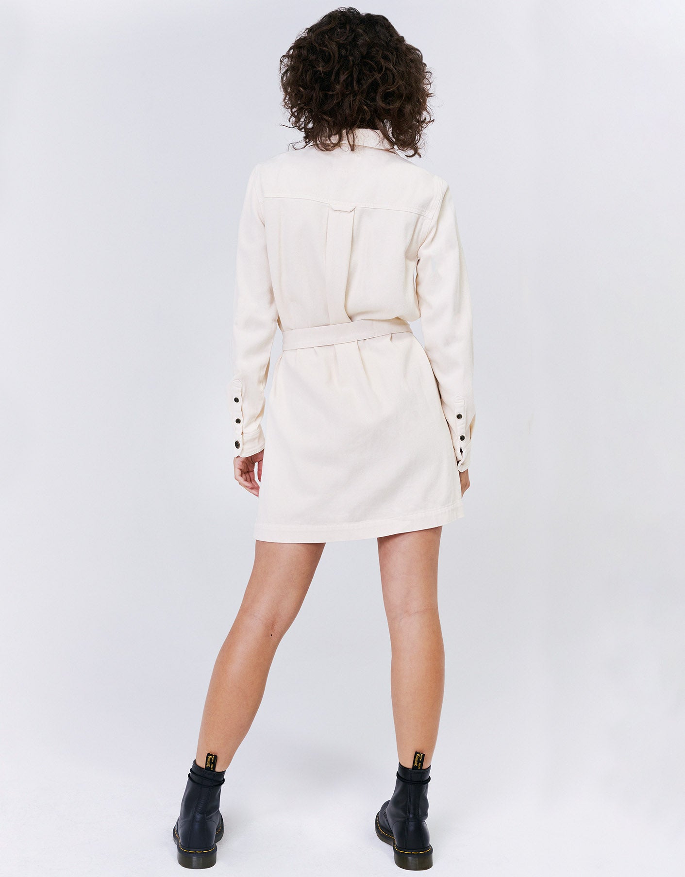 JONIE Convertible Utility Dress Jacket in Bone