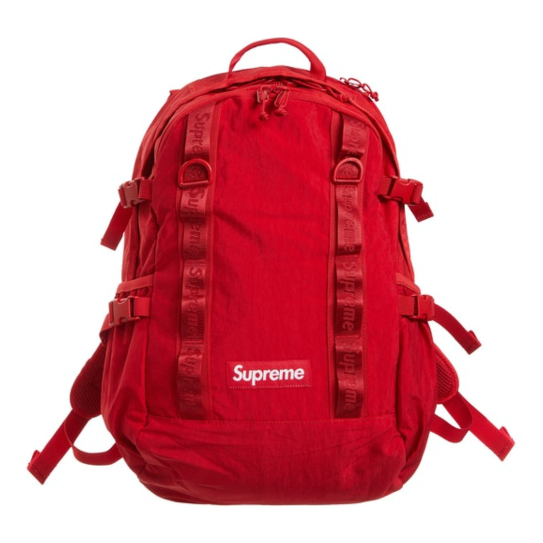 Supreme Backpack FW20 Dark Red – woombs & wankle