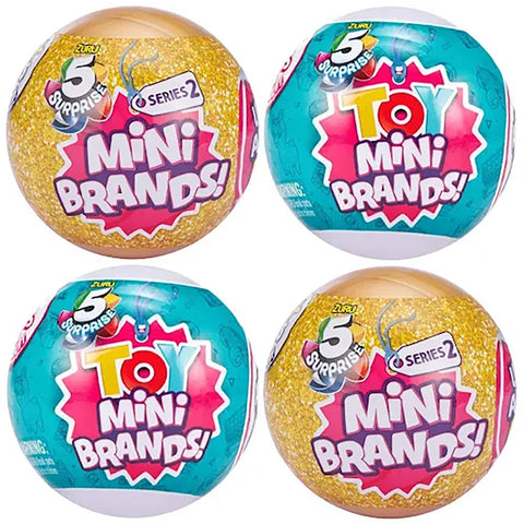 5 Surprise Mini Brands! Series 3 (Mystery Pack)