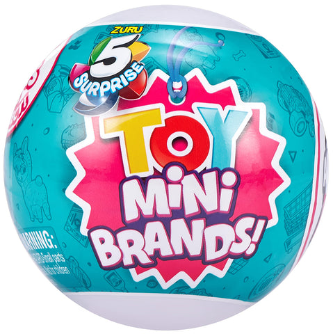 5 Surprise Mini Brands! Series 3 (Collectors Case Plus 2 Mystery Balls