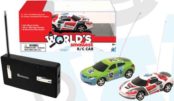 westminster world's smallest rc car