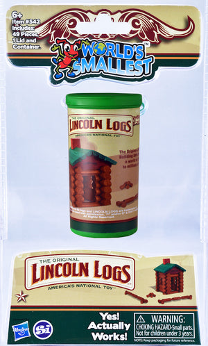 tiny lincoln logs