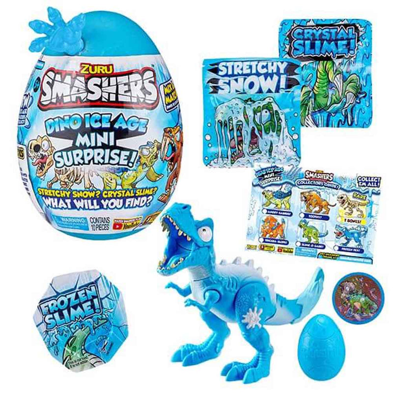 middernacht Weiland Spaans Smashers Dino Ice Age Mini Surprise Egg by ZURU - random or choose col