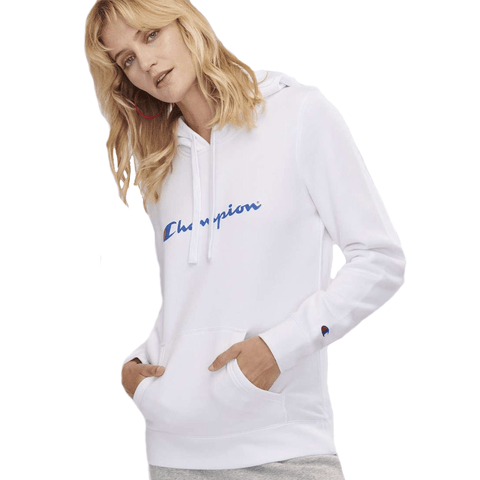 white hoodie champion women's