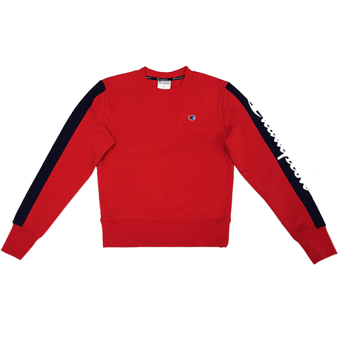 champion panel crew sweatshirt