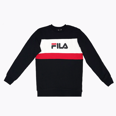 black fila sweater