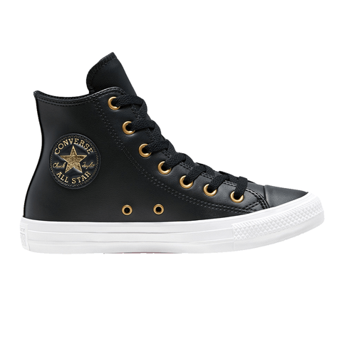 black and gold high top
