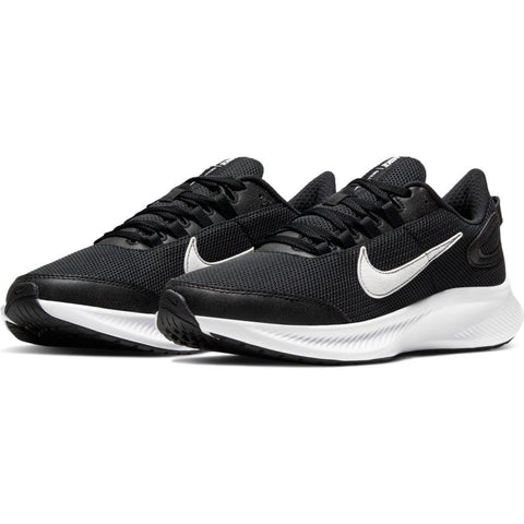 womens nike free run 2 black and white