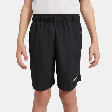 nike black shorts junior