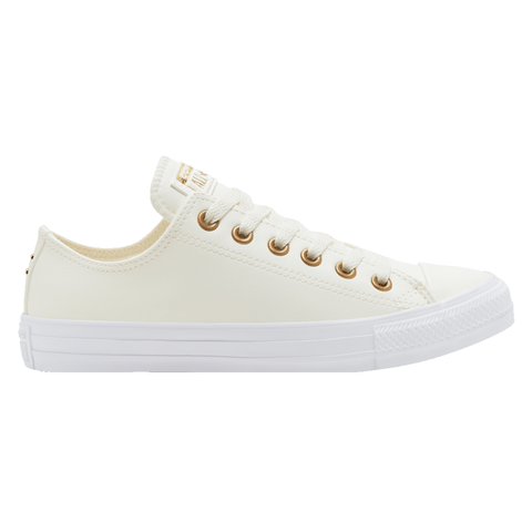 cream and gold converse