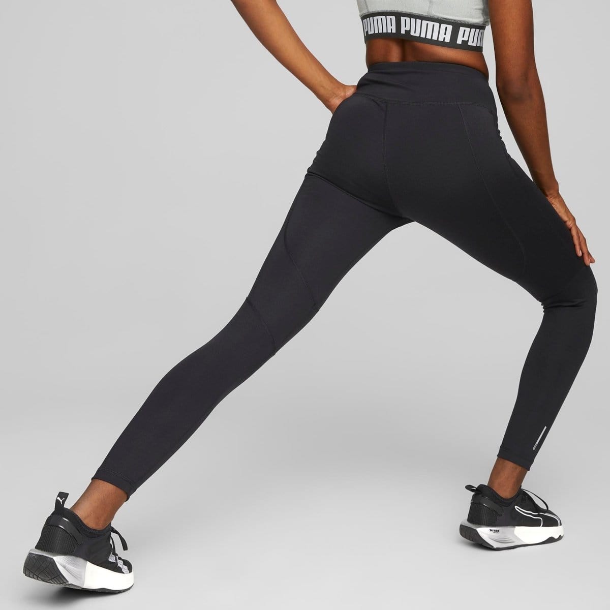 Buy Puma Black Train Flawless Forever High Waist 7/8 Tights for Women  Online @ Tata CLiQ Luxury