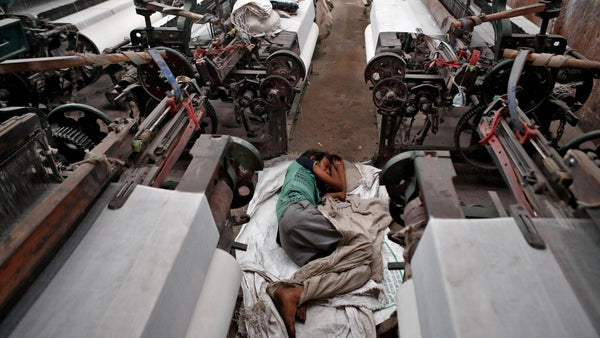 Garment workers in India