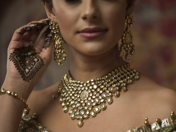 Kundan set for Mehendi 2021