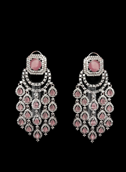 Rose Quartz earrings for Taurus
